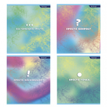 Тетрадь 48л., А5, клетка, Alingar "Всё просто", скрепка, мелованный картон (стандарт), блок офсет, 4 дизайна в пленке т/у