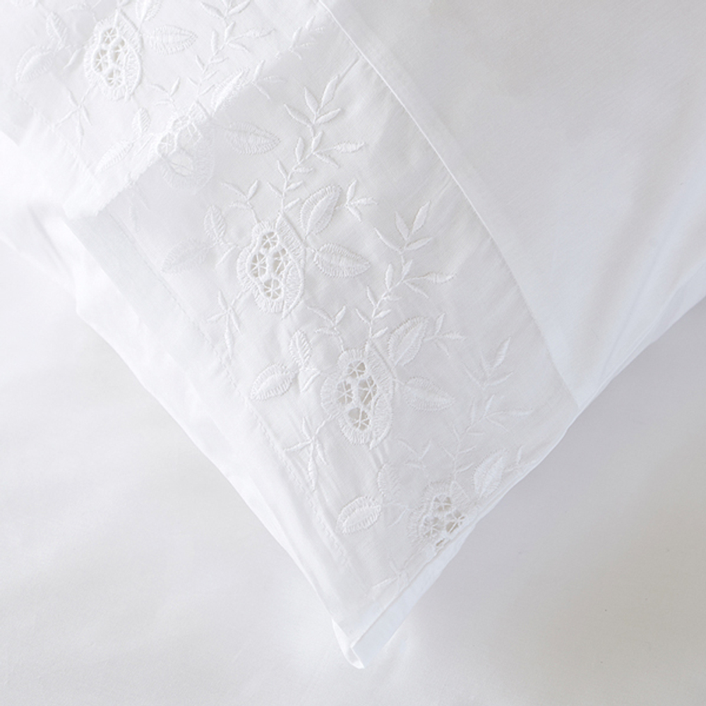 Пододеяльник 200х220 Bovi Primavera белый