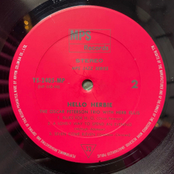 Винтажная виниловая пластинка LP The Oscar Peterson Trio With Herb Ellis Hello Herbie (Japan 1970) (No Obi)