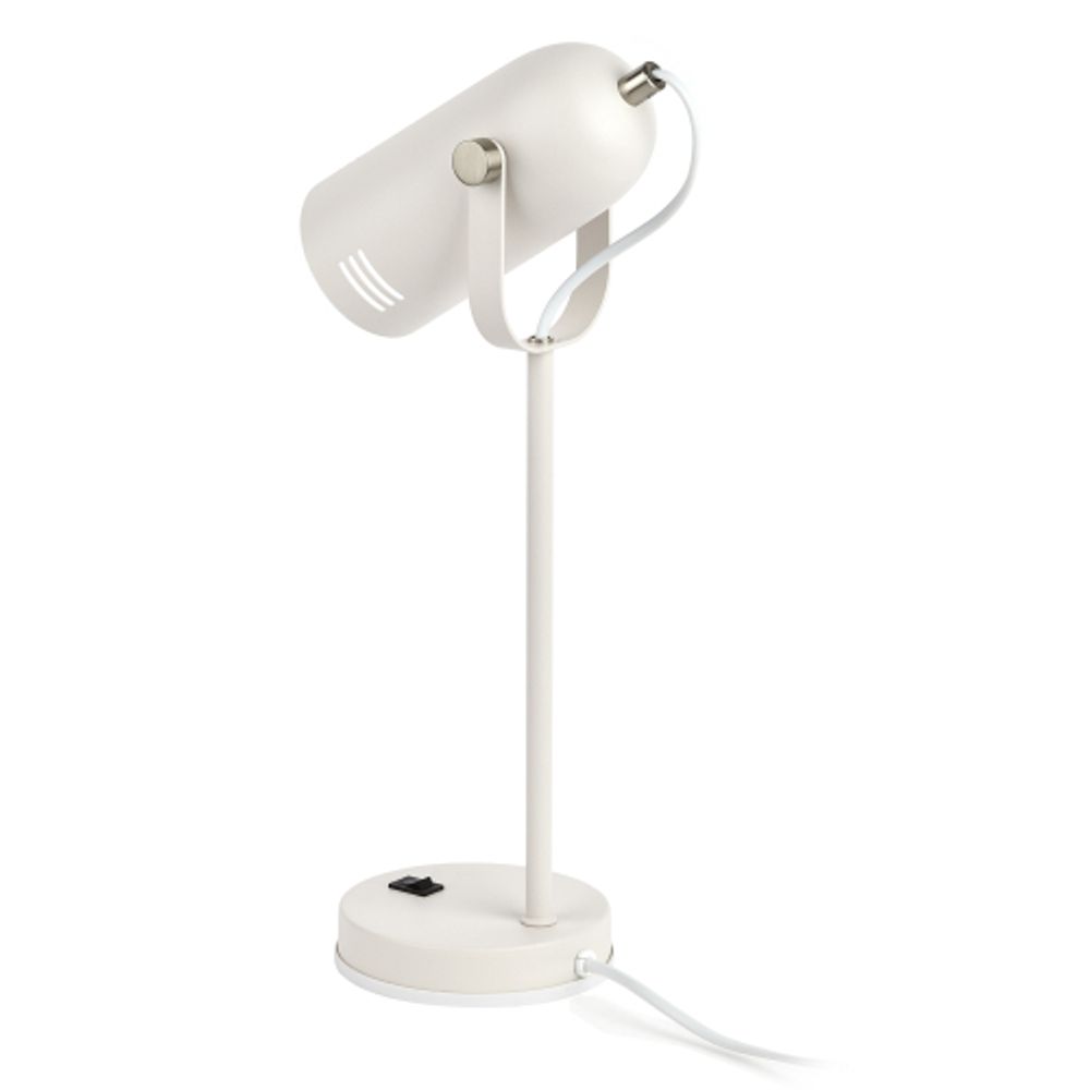 Настольный светильник ЭРА N-117-Е27-40W-W белый