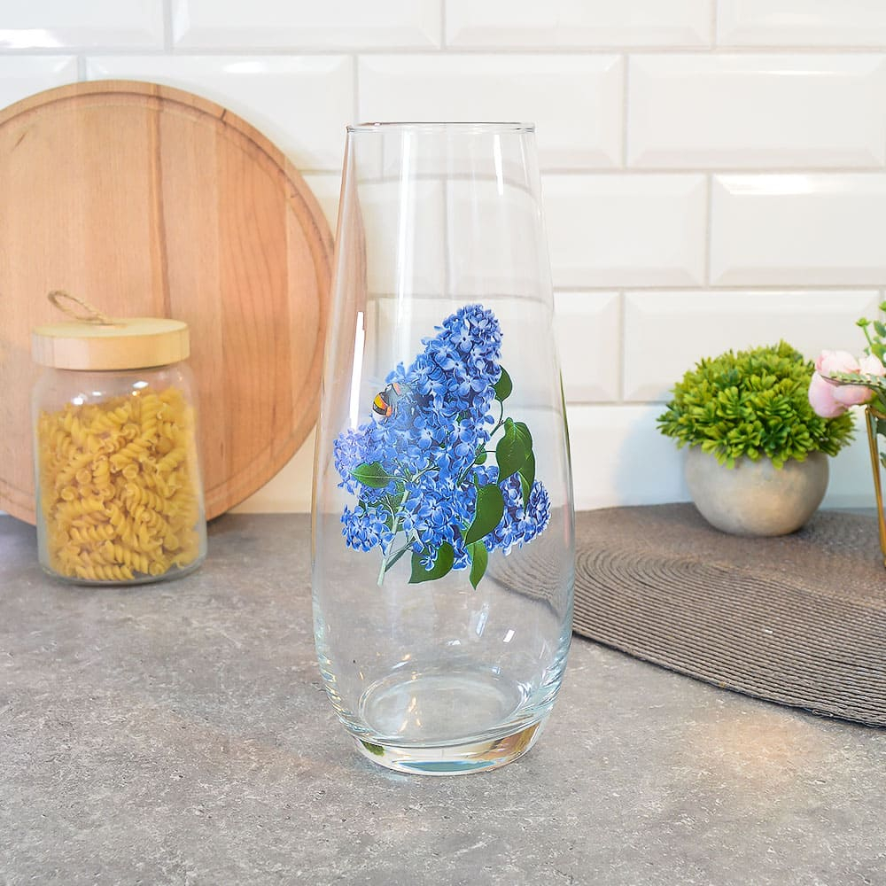 Ваза для цветов 26см Цветы 43267/42