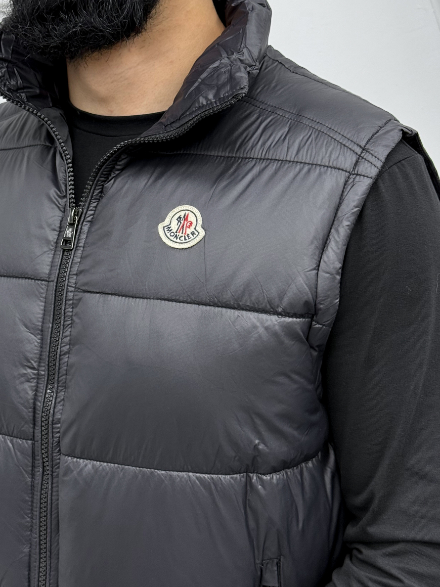 Жилетка MONCLER #2855 (чёрн.)