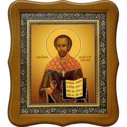 Димитрий Гливенко пресвитер священномученик. Икона на холсте.