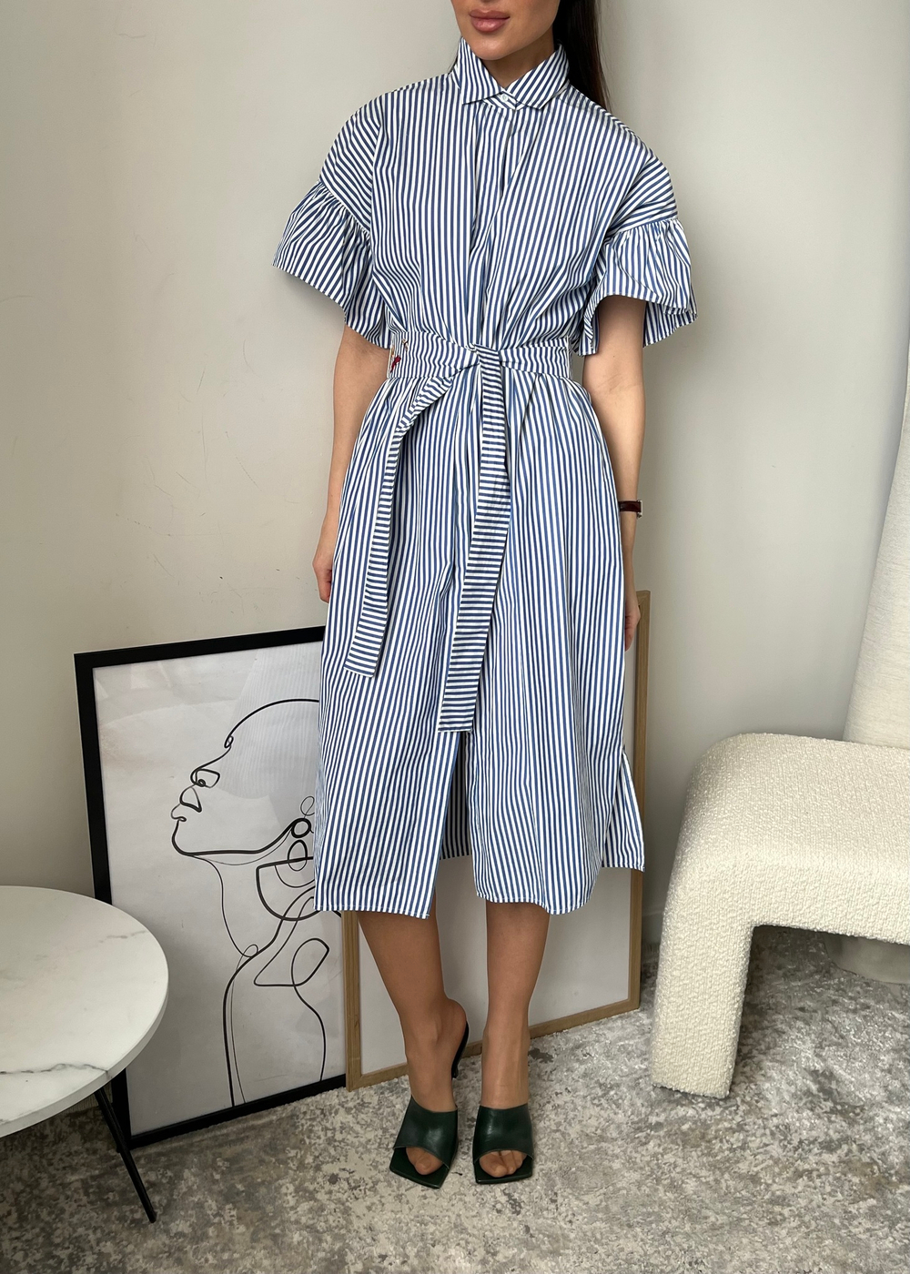 Хлопковое платье Weekend MaxMara, L