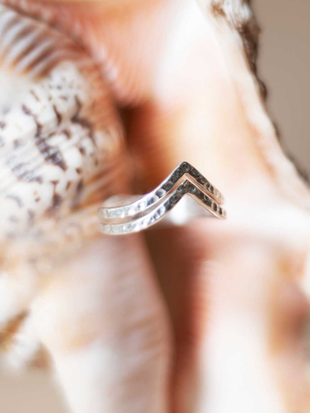 Кольцо V-6, серебро