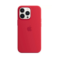 Чехол для iPhone Apple iPhone 13 Pro Max Silicone Case RED