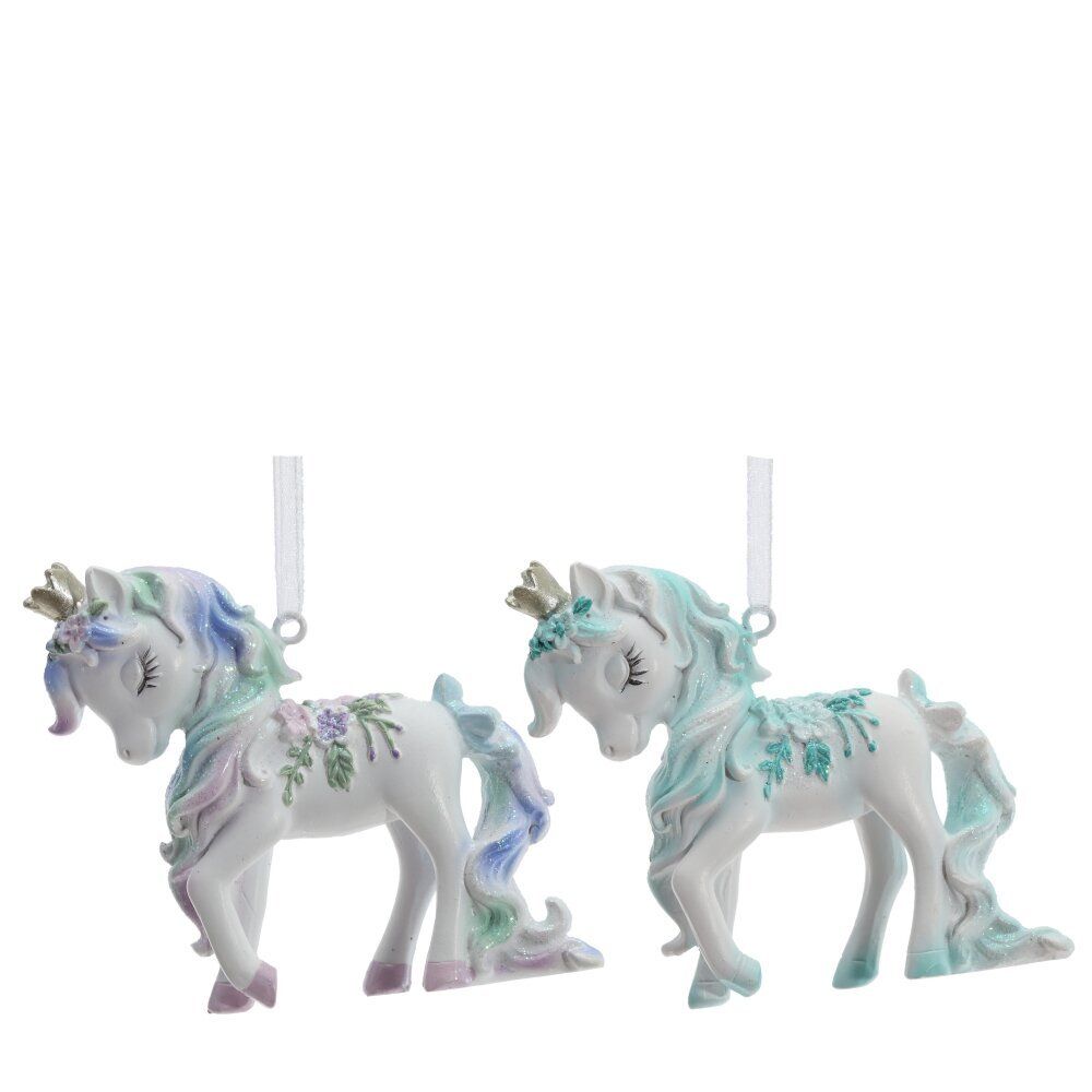 GAEM Фигурка декоративная подвесная "Лошадка", L8 W2,5 H7,5 см, 2в.