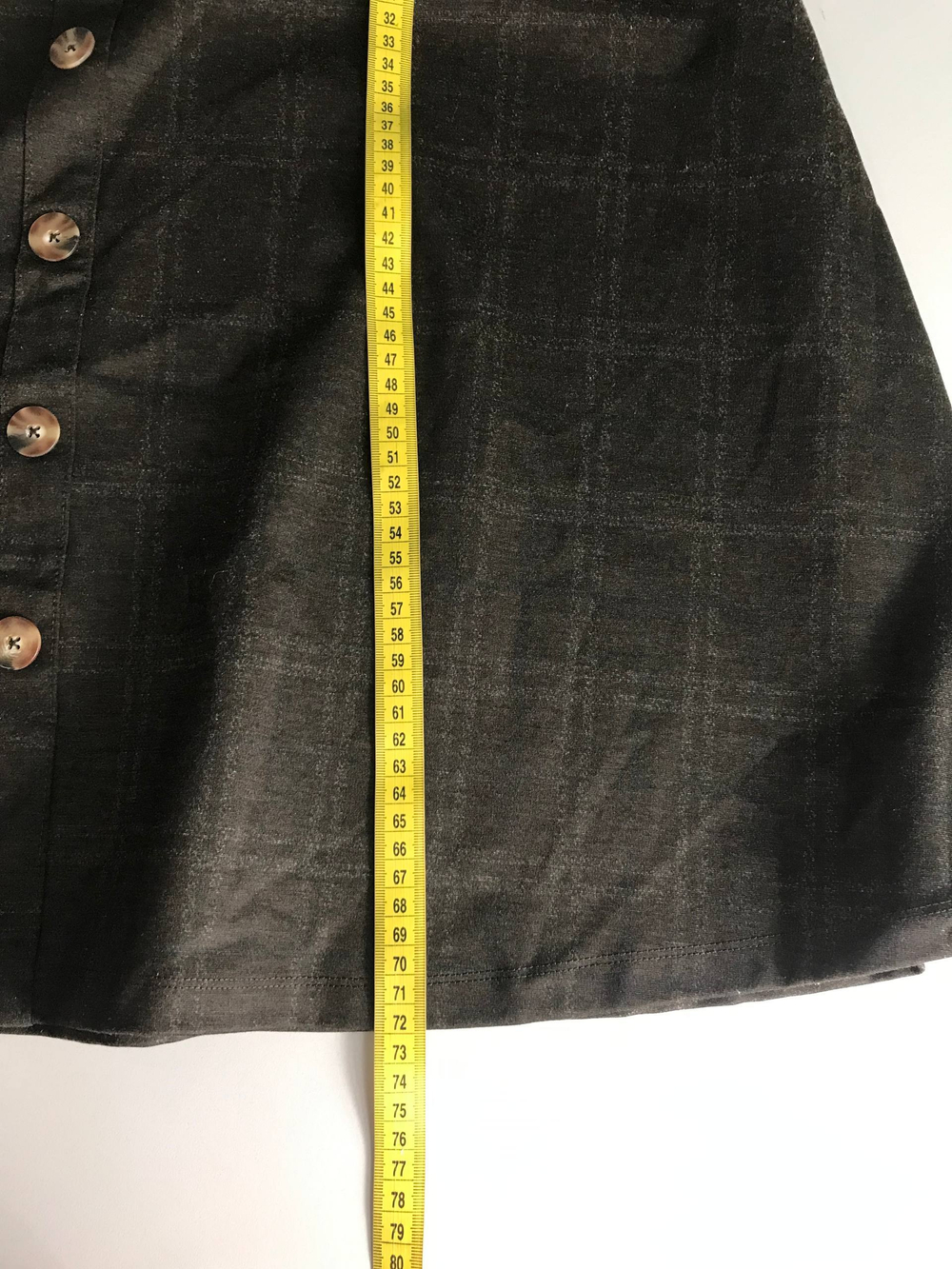 Юбка Cortefiel с пуговицами , маркировка М, визуально на 46 размер