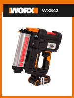 Аккумуляторный гвоздезабивной пистолет WORX WX842
