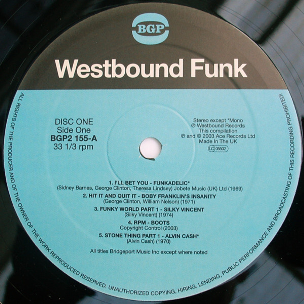 Сборник / Westbound Funk (2LP)