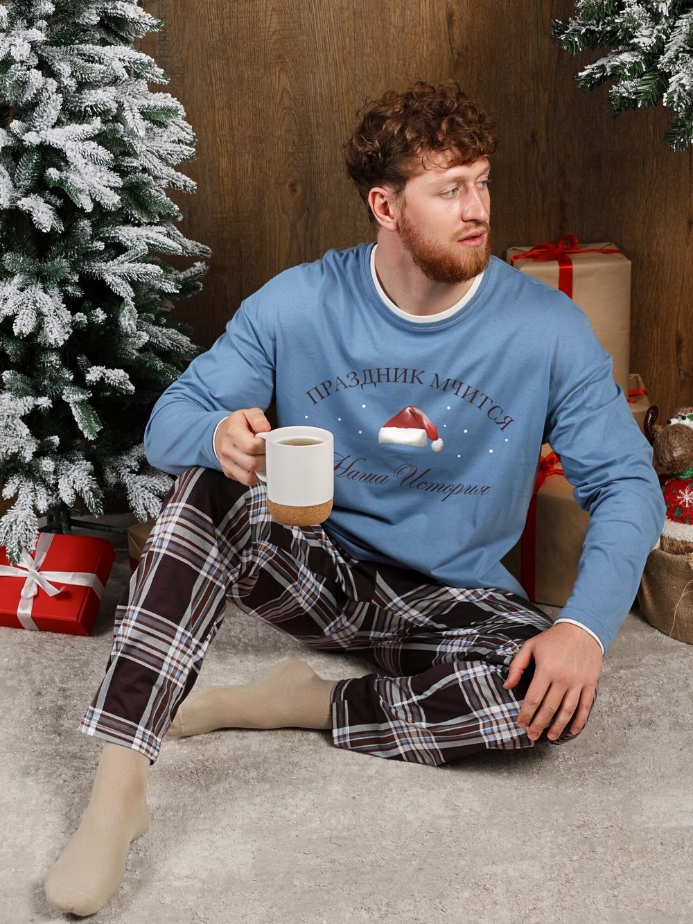 Костюм мужской Твикс-4 Виотекс ГОЛУБОЙ