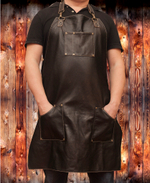 Мужской кожаный фартук BrewerLab BL17112 СТАНДАРТ