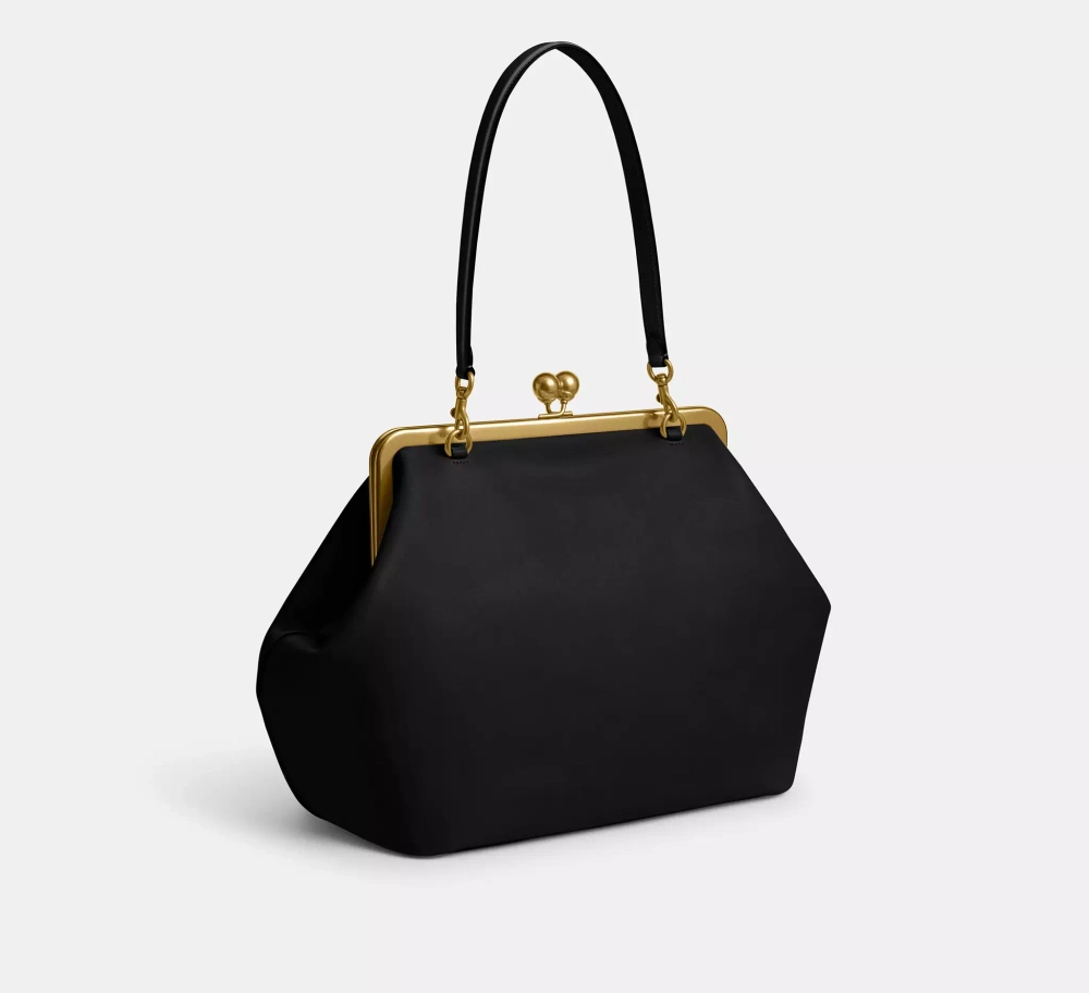 COACH Сумка Kisslock, черный