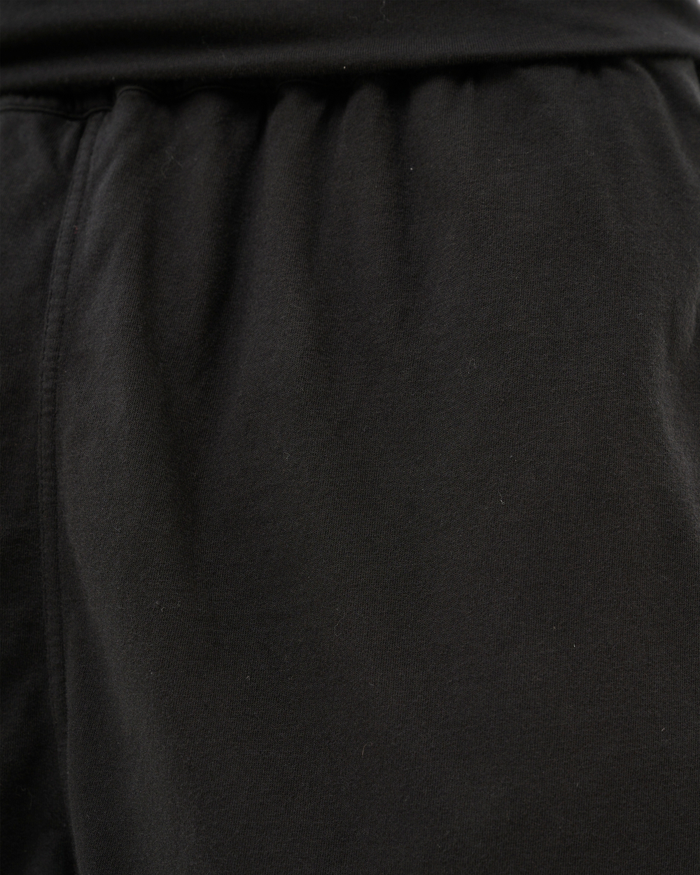 RICK OWENS DRKSHDW ШОРТЫ ИЗ ТОНКОГО ТРИКОТАЖА ЧЕРНЫЕ LIDO LONG BOXERS