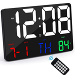 Часы настенные LED MIRROR GH0717L White&RGB