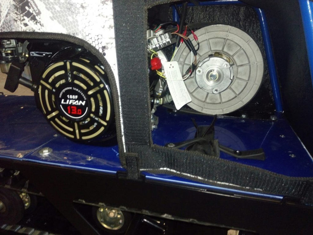 Мотобуксировщик ЮКОН 500 Стандарт 9 л.с.