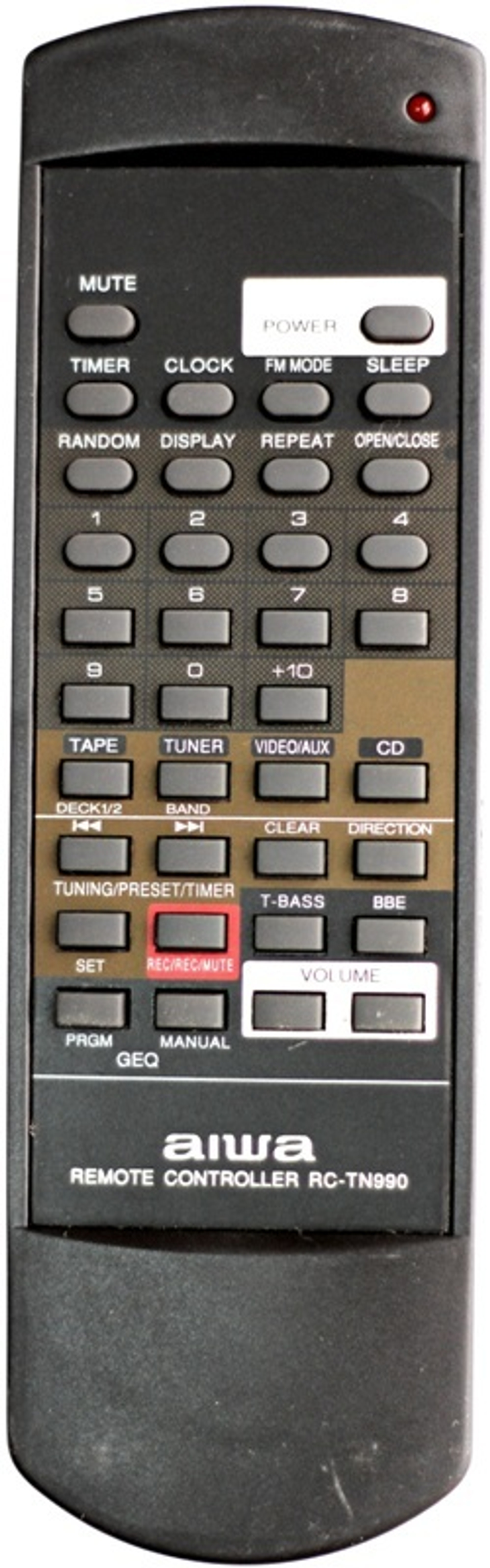 Пульт ДУ для Aiwa RC-TN990