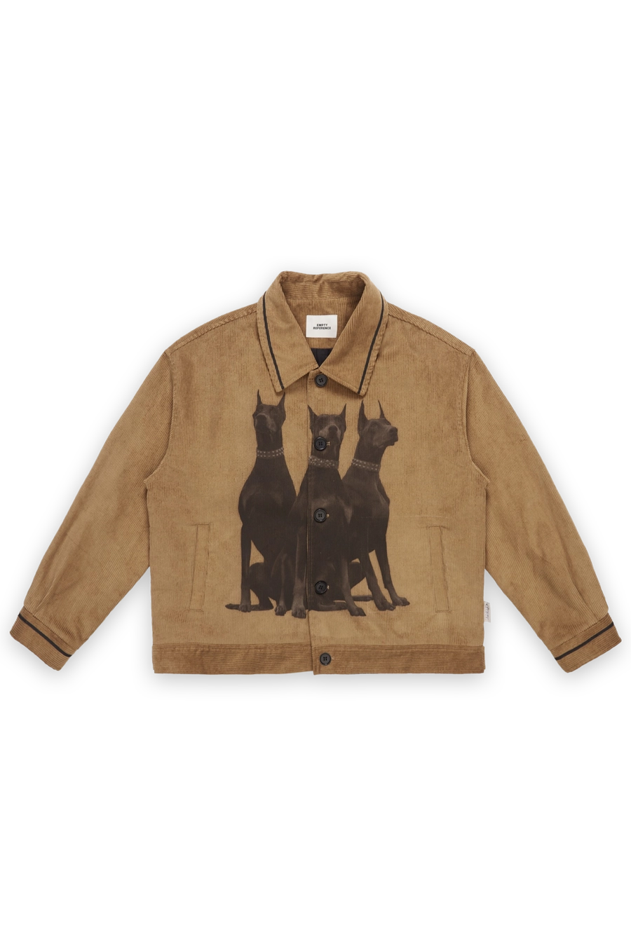 Вельветовая куртка ER "Dobermans" Velvet Jacket with Collar