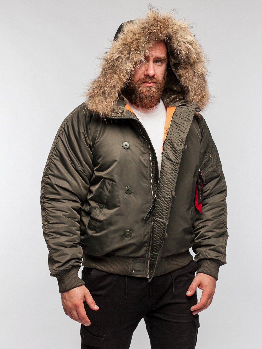 Бомбер утепленный Alpha Industries 888