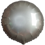 Шар фольгированный Круг 46 см (Серебряный)