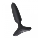 Анальная вибропробка Hush 2 второго поколения с управлением на расстоянии от Lovense (XS: 25*120 мм.)