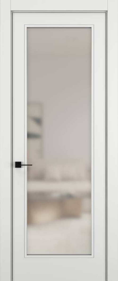 Дверь 01V HARMONY Матовый Лунный