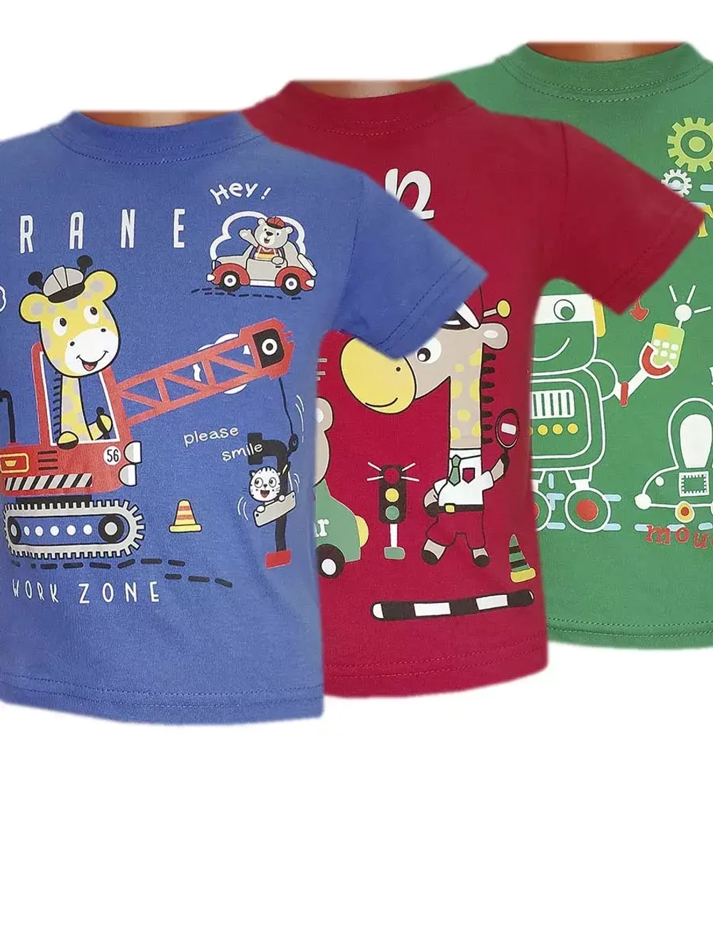 Футболка для садика.мальчик.набор 3 шт