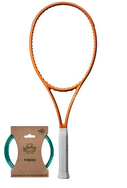 Теннисная ракетка Wilson Blade 98 v9.0 16x19 Roland Garros 2025 + струны