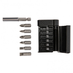 НАБОР БИТ SPARTA МАГНИТ/АДАПТЕР Д/БИТ СТАЛЬ 45X 7ПРЕДМЕТ ПЛАСТ/БОКС 113945