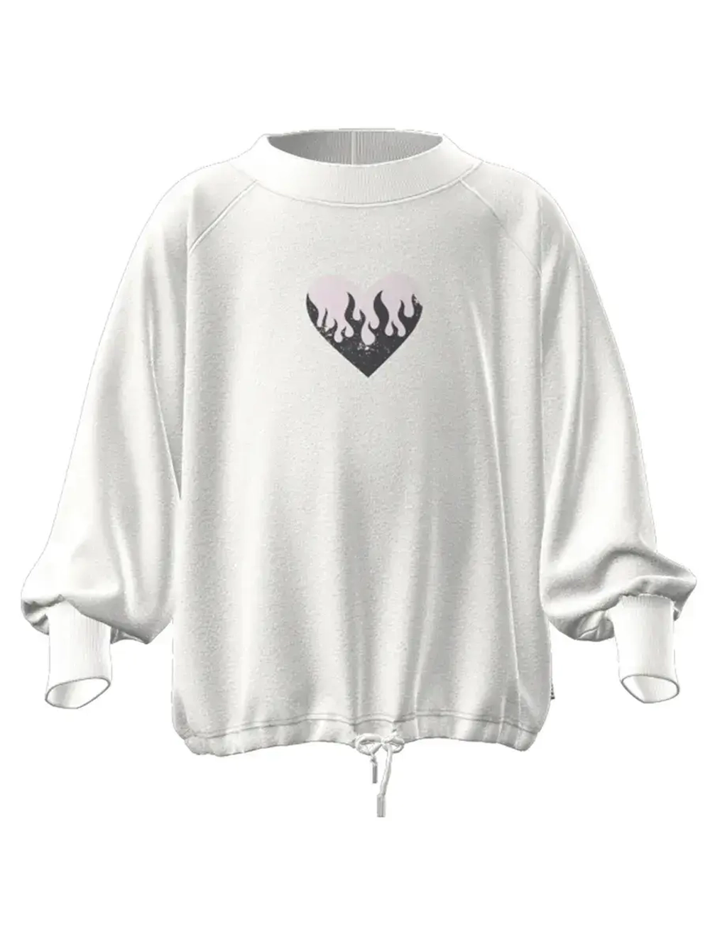 Свитшот для девочки осенний с завязками