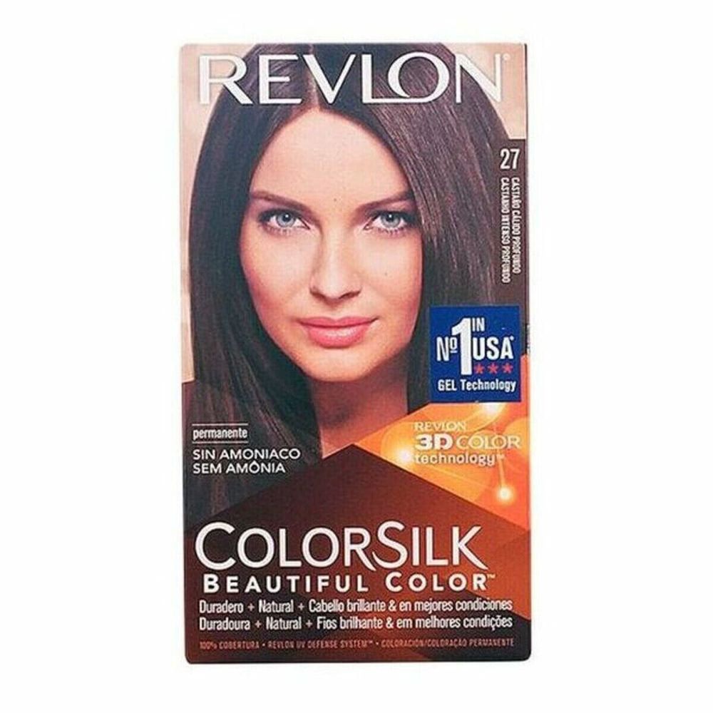 Краска без содержания аммиака Colorsilk Revlon I0021834 Насыщенный каштановый теплый (1 штук)
