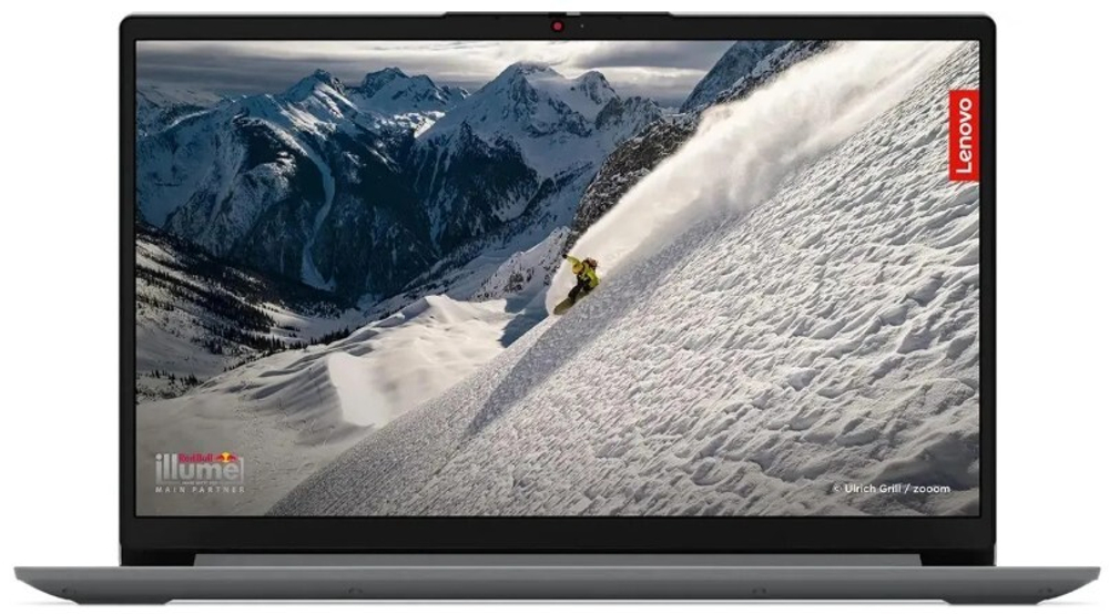 Ноутбук  Lenovo IdeaPad 1 15AMN7 15.6 ", Ryzen 5, 8 Гб RAM, 512 Гб SSD, Radeon 610M, Серый