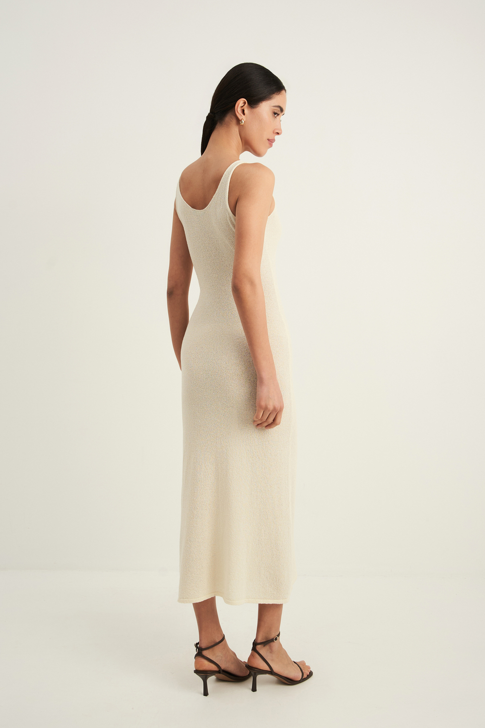 Платье FLUFFY, молочный