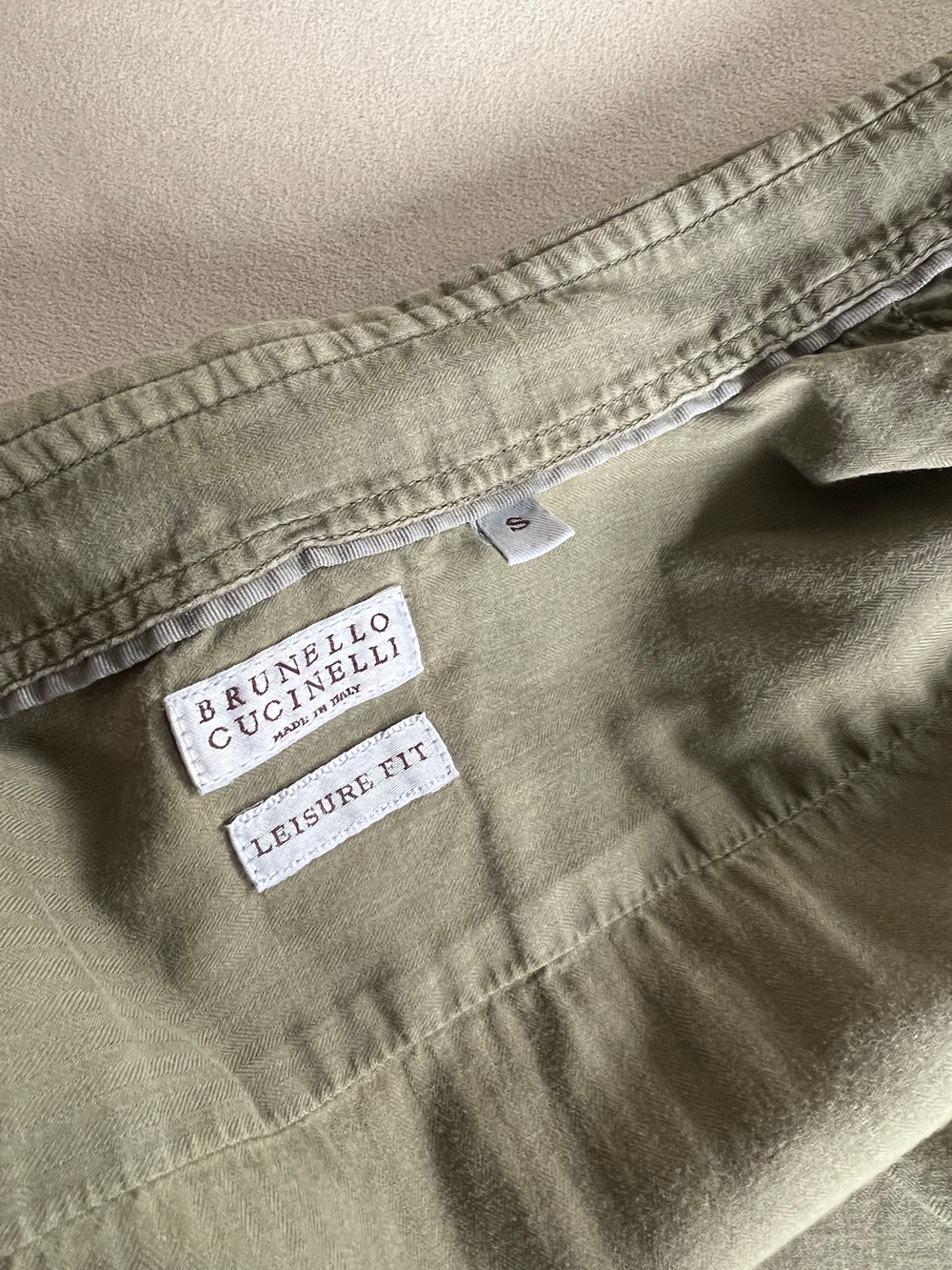 Рубашка Brunello Cucinelli, s оригинал