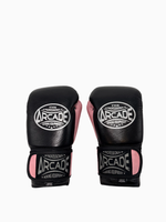 Перчатки боксерские Arcade черно-розовые
