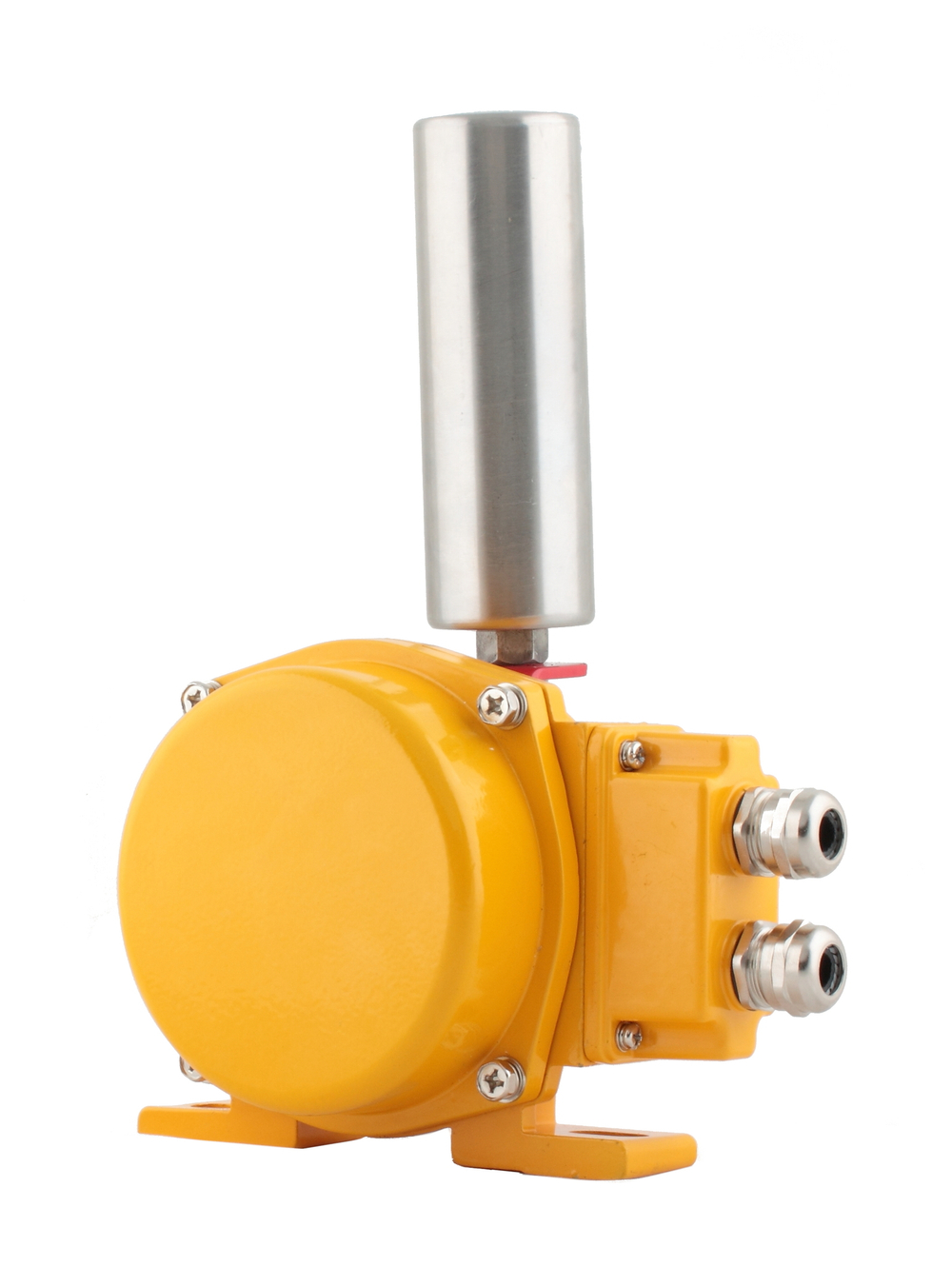 Датчик контроля схода ленты INNOLEVEL в алюм. корпусе, -40...+75С, 250 VAC, 10 A, IP65, 2 релейных выхода, материал контактного ролика - нерж. сталь