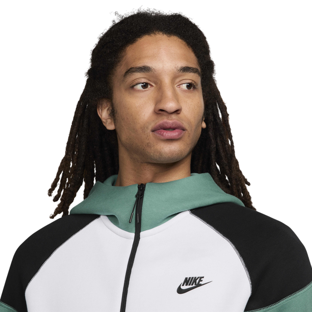 Зип Худи Nike Tech Fleece 2023 Black/Green/White