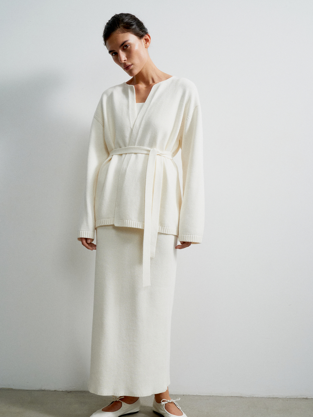 Кардиган VALERA, молочный