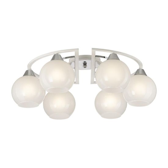 CL121160 Отто Белый+Хром Св-к Люстра