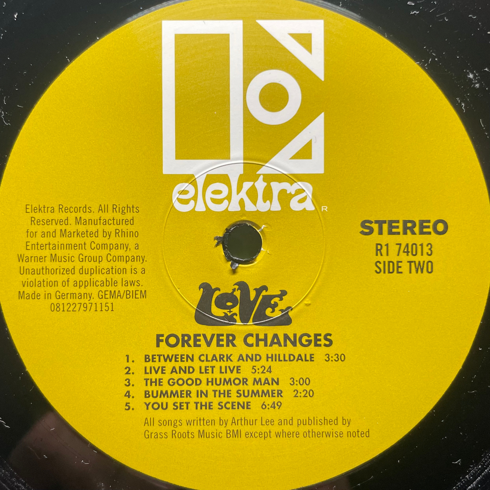 Love – Forever Changes (Европа 2012г.)