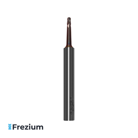 Фреза твердосплавная по металлу "Mitsubishi" (2x6x4x60 R1 Z4; VC4STBR0100T0200N15)