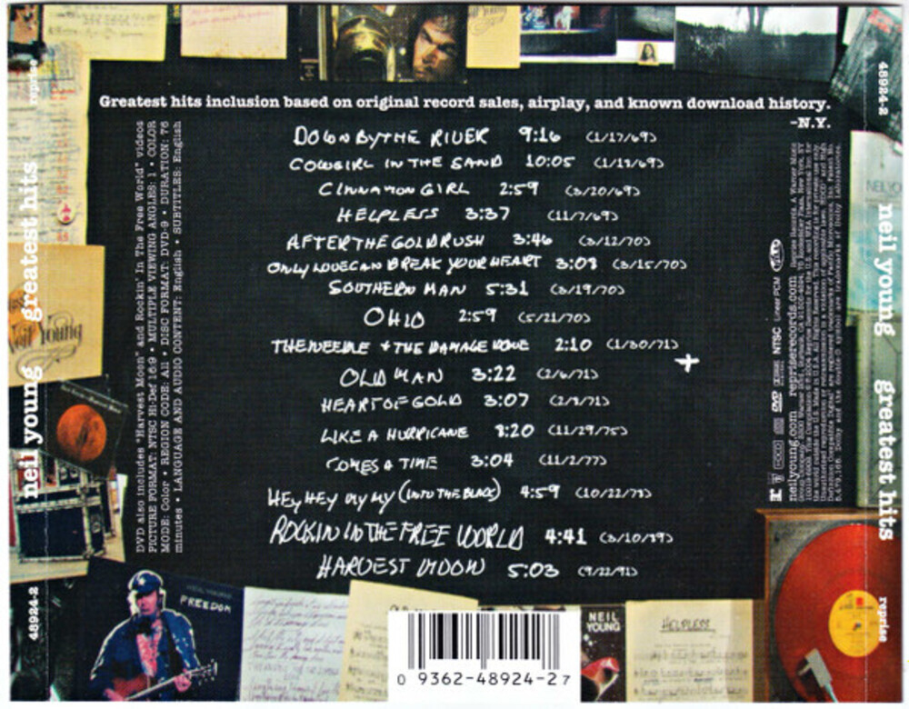 Neil Young / Greatest Hits (CD+DVD)