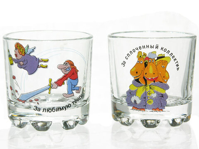 Набор стопок 6шт 50мл Приколы 121092