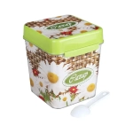 Емкость с ложкой 1,2 л., Плетенка, Сахар