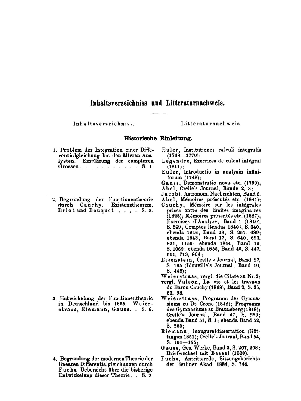 Handbuch der Theorie der Lineare Differentialgleichungen. Band 1 | Ludwig Schlesinger