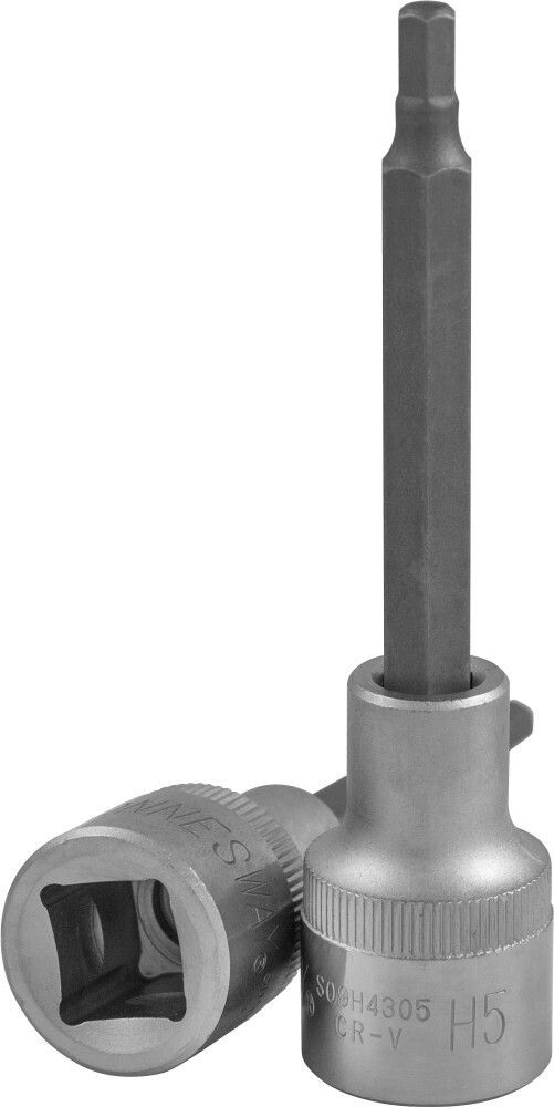 S09H4304 Насадка торцевая 1/2&quot;DR с вставкой-битой шестигранной, H4, 100 мм