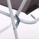 Стул 50*47*77см «Отдых» складной, серый ДоброСад