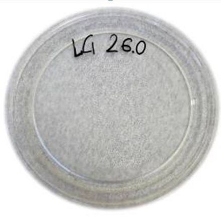 Тарелка для микроволновки 260mm (без креп.) 3390W1A015B (стеклянный поддон для микроволновки)