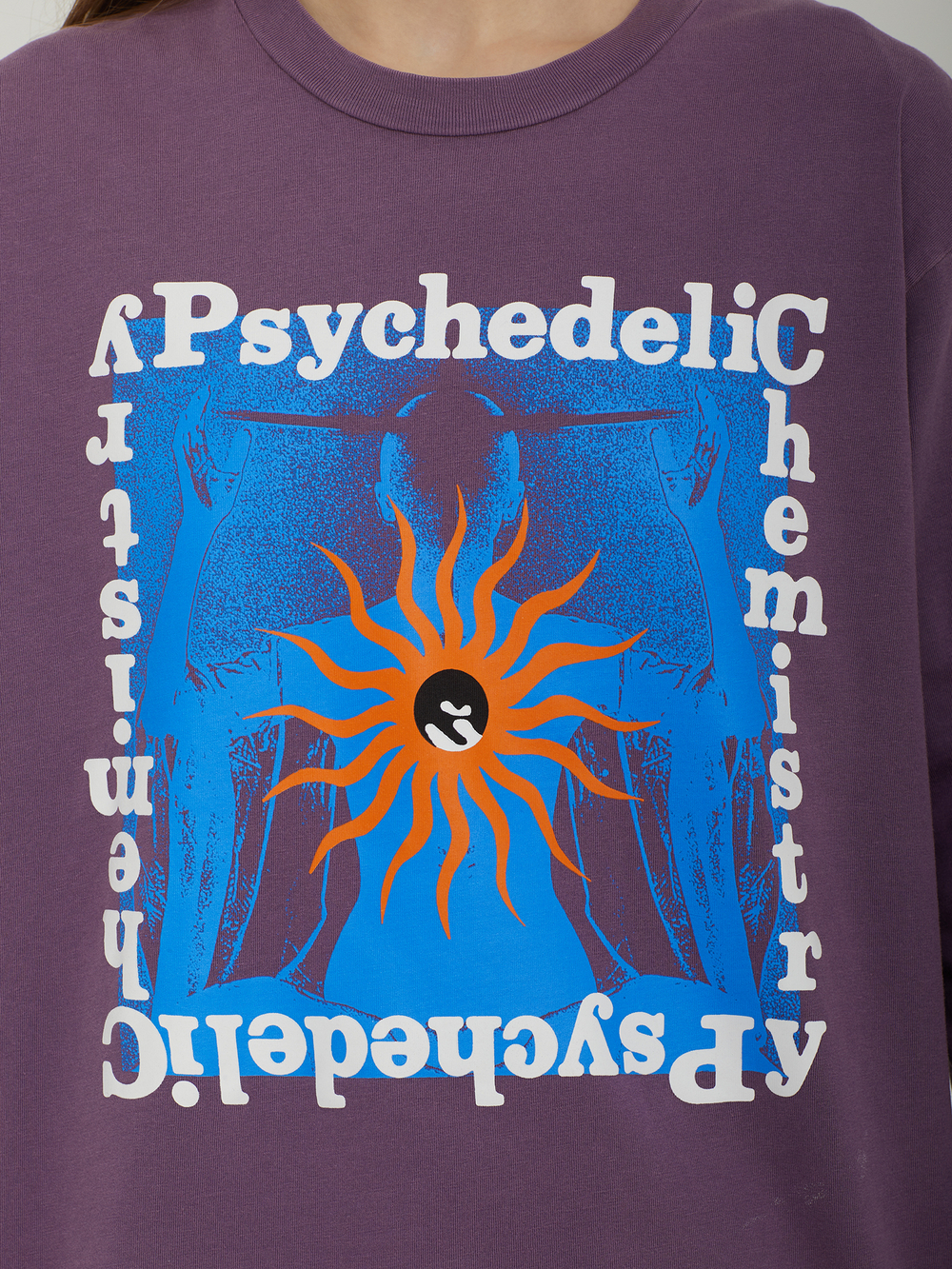 Женский Лонгслив Obey Psychedelic Chemistry