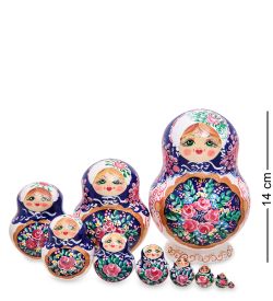 Народные промыслы МР-63/ 2-D Матрешка 10м «Пелагея»
